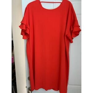 Maurice’s Women’s Shift Style Dress XL Red‎